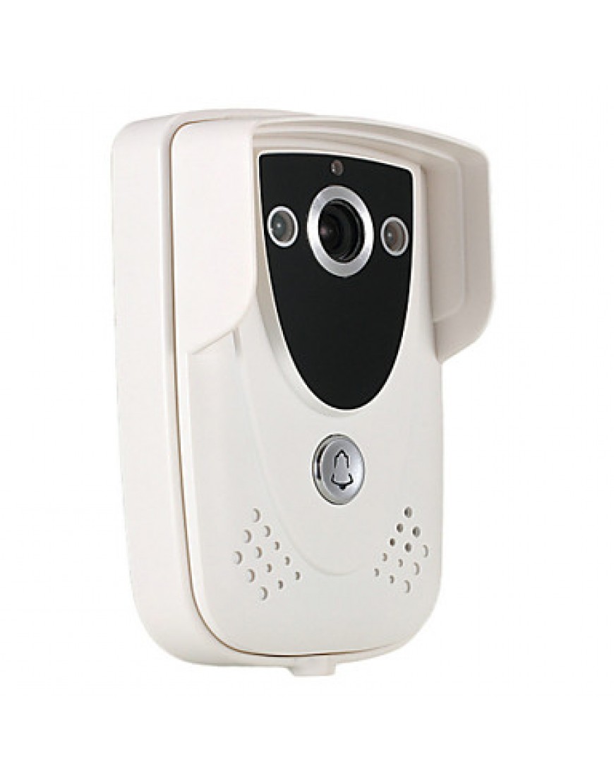 7 Inch Video Door Phone Doorbell Intercom Kit 1-camera 1-monitor Night Vision