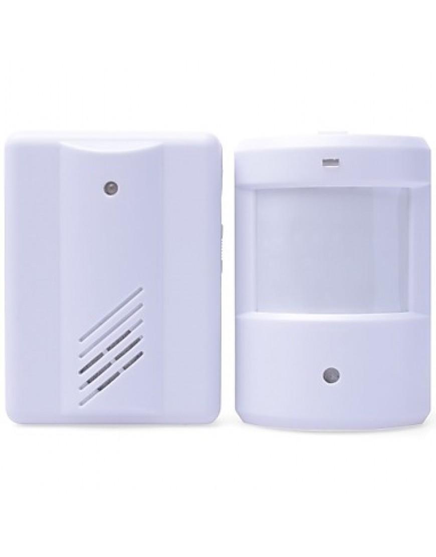 Entry Door Bell Alarm Chime Doorbell Wireless IR Infrared Monitor Sensor Detector Split Alarm