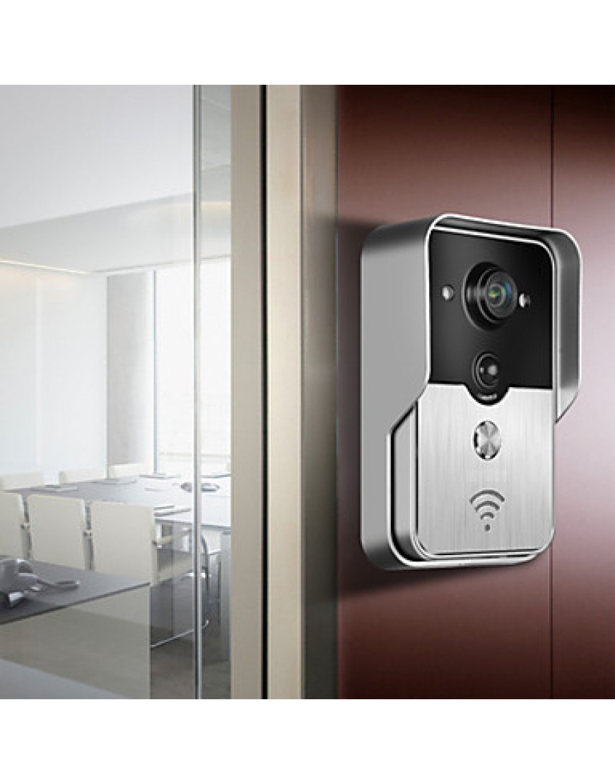 Smart WiFi Video Doorbell for Smartphones & Tablets, Wireless Video Doorphone, IP Wi-Fi Camera