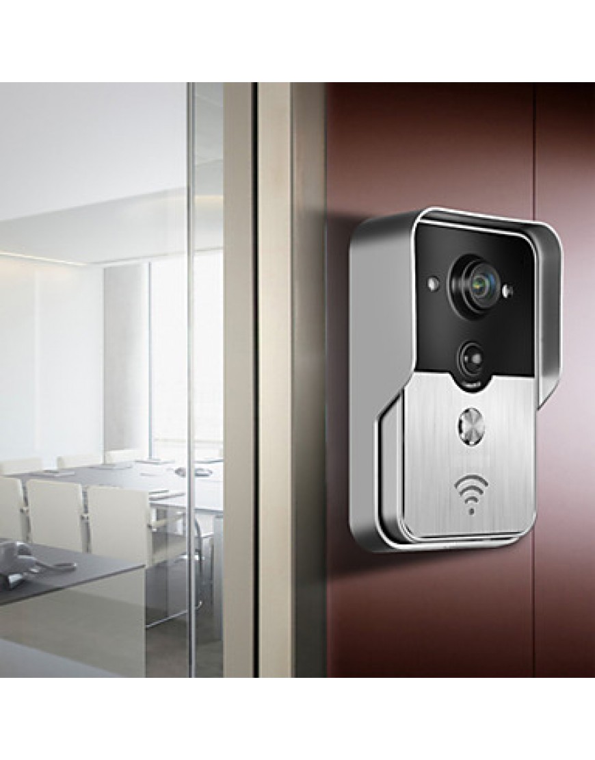 Smart WiFi Video Doorbell for Smartphones & Tablets, Wireless Video Doorphone, IP Wi-Fi Camera