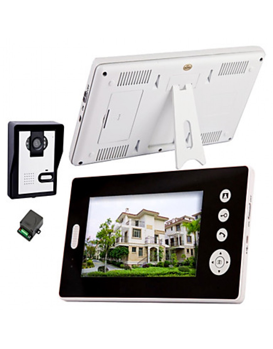 7 Inch Wireless Video Door Phone withNight Vision (1camera 2 monitors)