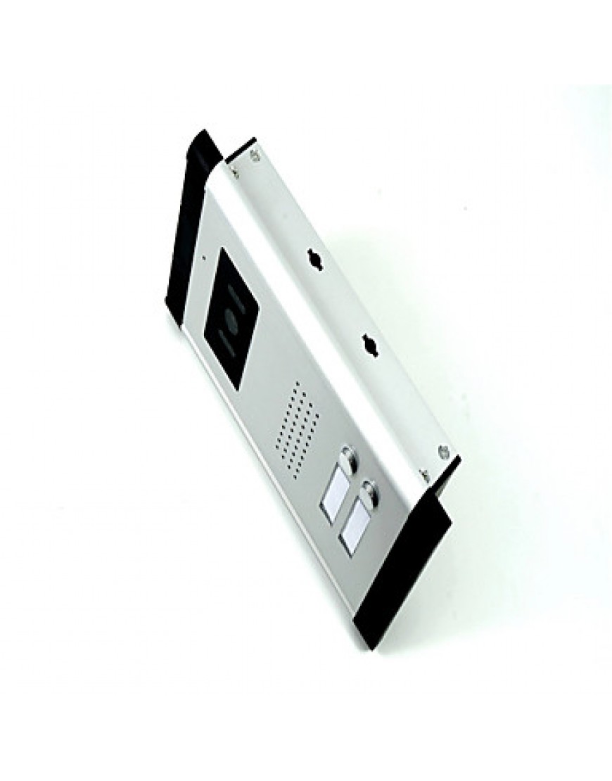 High Definition Camera Multi Apartment Video Door Phone Intercom System 1 Camera with 2 Monitors