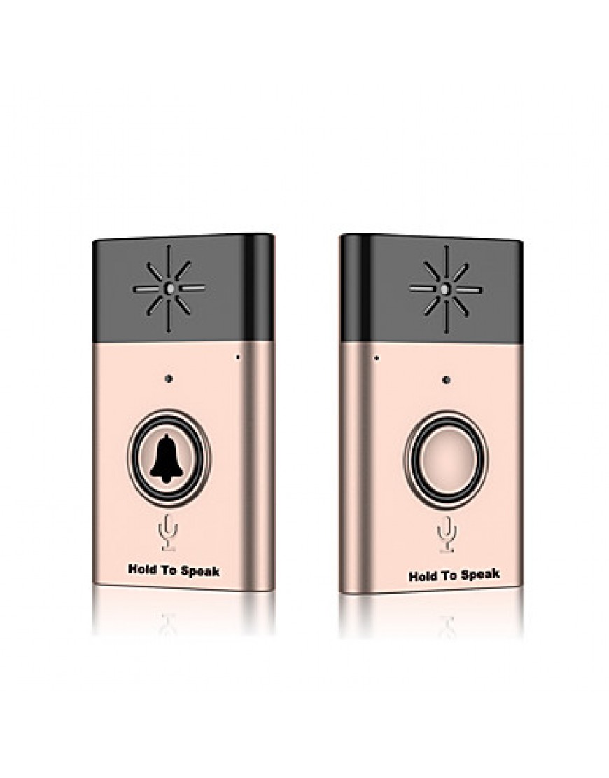 Wireless voice intercom door-bell ABS Non-visual doorbell Wireless Doorbell Systems
