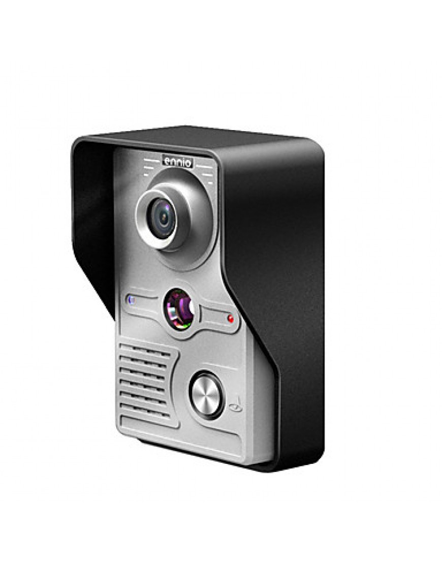 7 Inch Video Door Phone Doorbell Intercom Kit 2-camera 2-monitor Night Vision