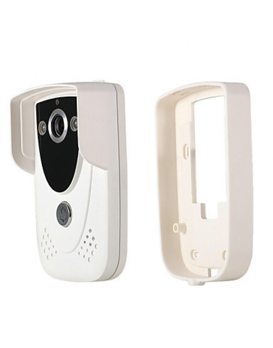 7 Inch Video Door Phone Doorbell Intercom Kit 1-camera 1-monitor Night Vision