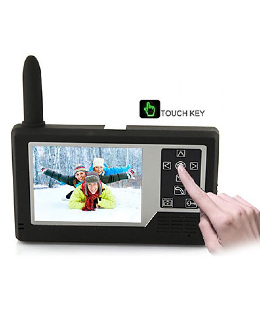 3.5" TFT Color Display Wireless Waterproof Video Intercom Doorbell Door Phone Intercom System