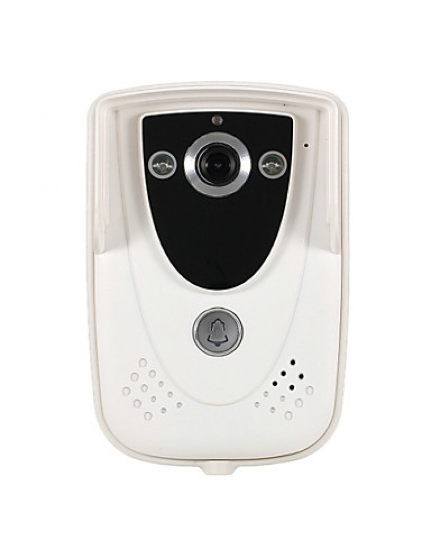 7 Inch Video Door Phone Doorbell Intercom Kit 1-camera 1-monitor Night Vision