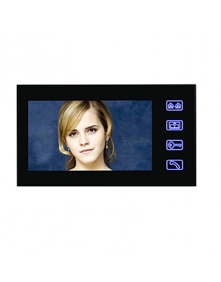 Touch Key 7 Lcd RFID Password Video Door Phone Intercom System Wth IR CameraAccess Control System