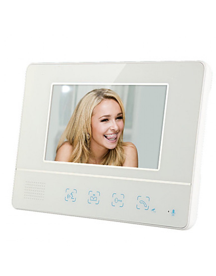  7 7 Inch TFT Touch Screen Color LCD Video Door Phone Wired Video Intercom 2 Monitor Doorbell Intercom system