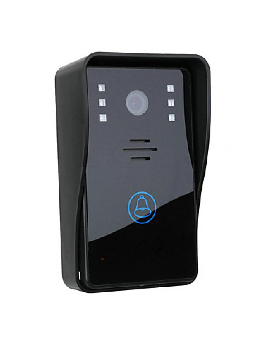 7 Video Door Phone Intercom System Doorbell Touch Button Remote Unlock Night Vision Security CCTV Camera