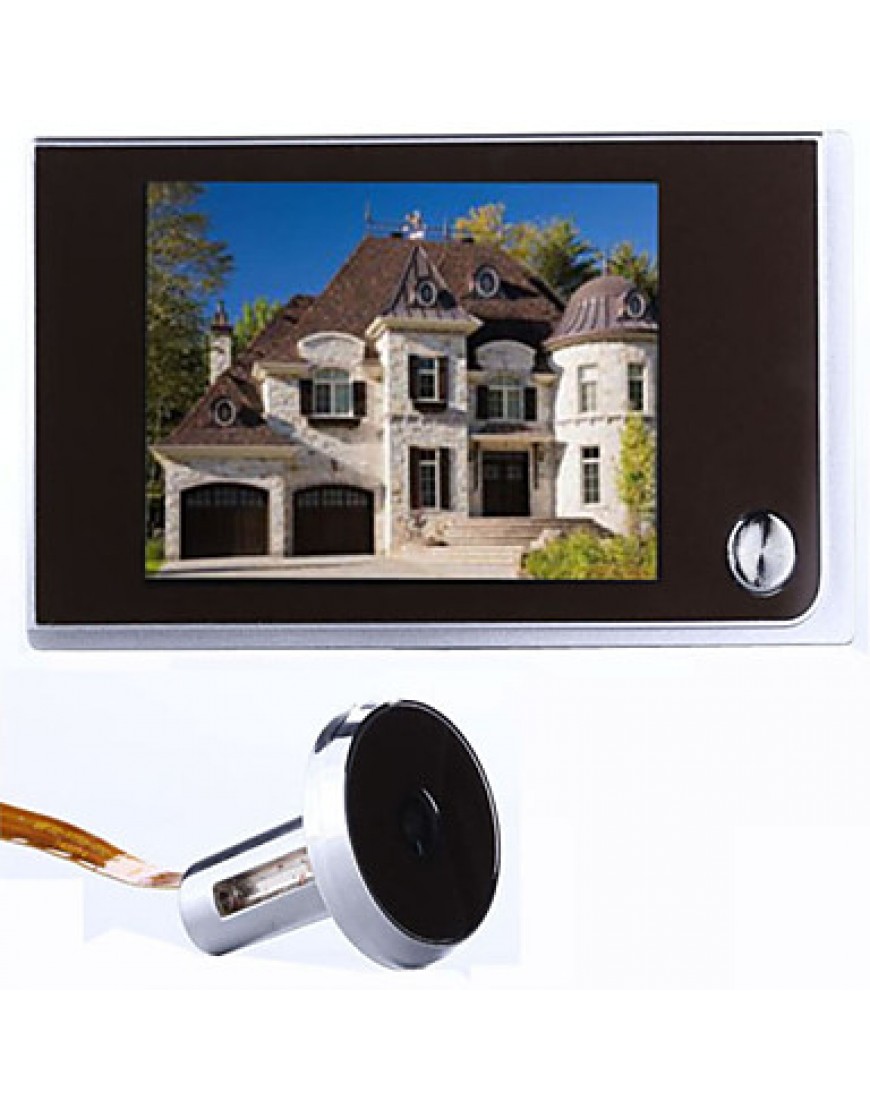 2.0 Mega Pixel Digital Door Viewer Camera with 3.5 Inch LCD Color TFT Monitor