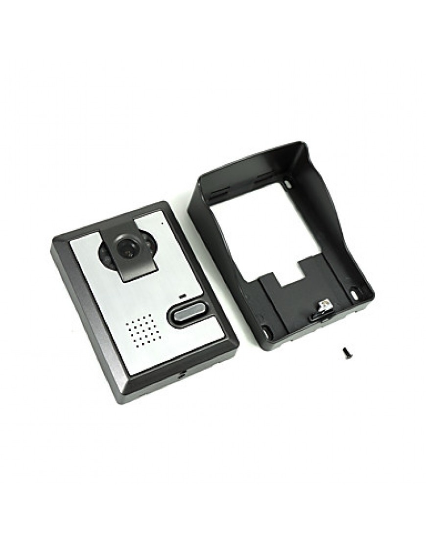 7 Inch TFT LCD Color Screen Handfree Monitor 1v1 One Night Vision Outdoor Camera Unit Video Door Phone