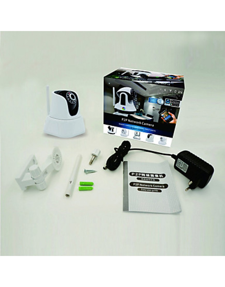 Indoor WIFI Camera IP PTZ IR Cut Night Vision Wired or Wirless P2P Wireless Camera WIFI 