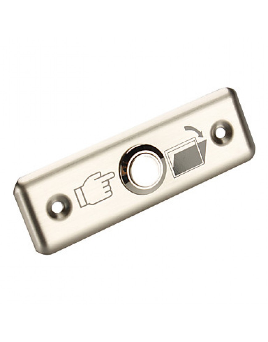 Stainless Steel Exit Button A