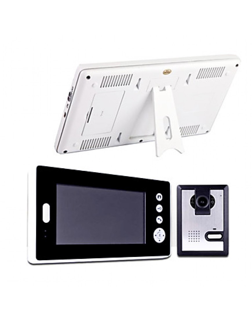 7 Inch Wireless Video Door Phone withNight Vision (1camera 2 monitors)