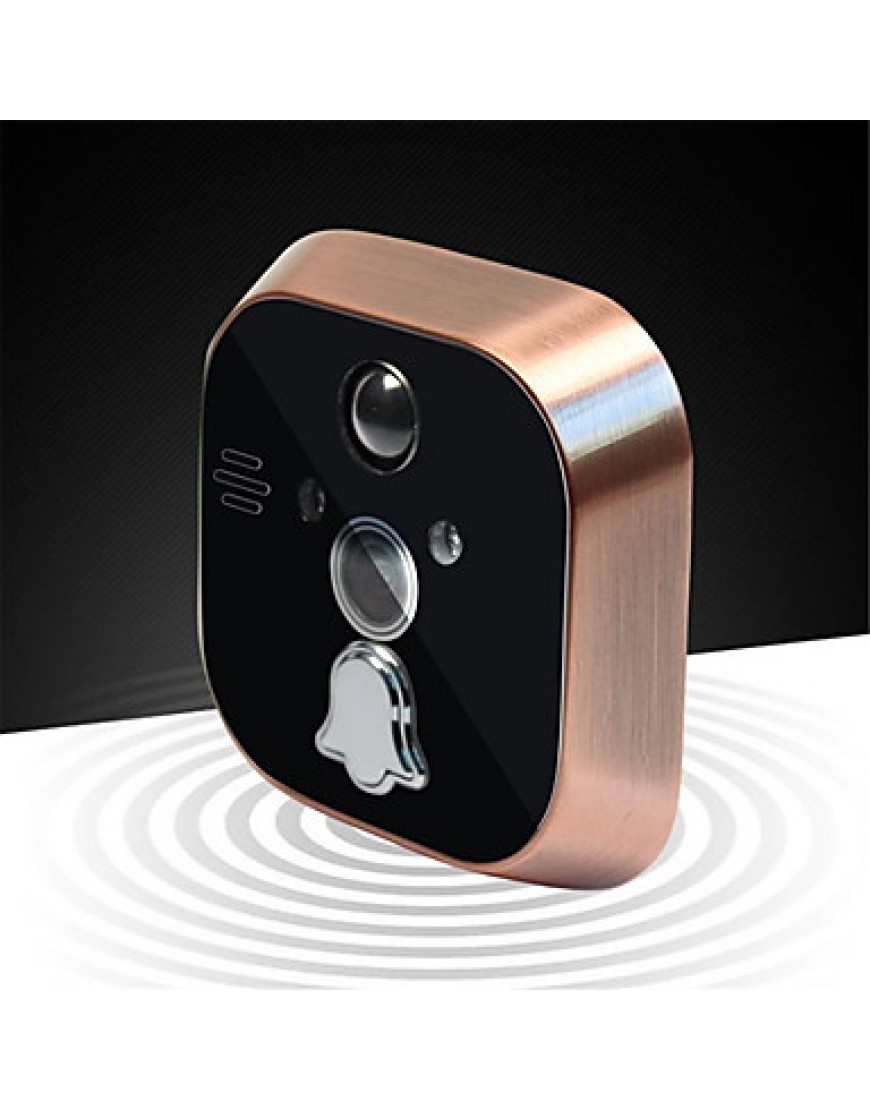 Wireless Visual Intercom Doorbell 7 Inch Color Screen Remote Control Camera