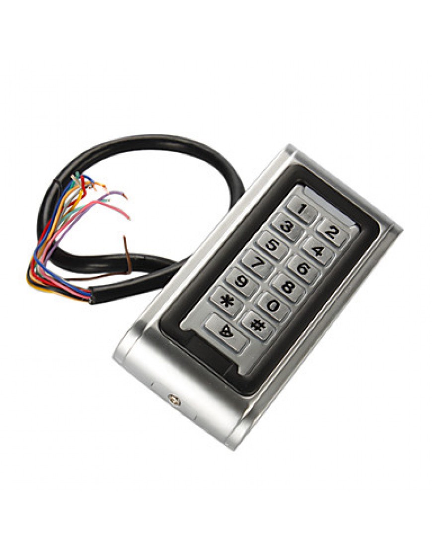 Metal Waterproof Access Controller Kits(Magnetic Lock 280Kg,10 EM-ID Card,Power Supply)