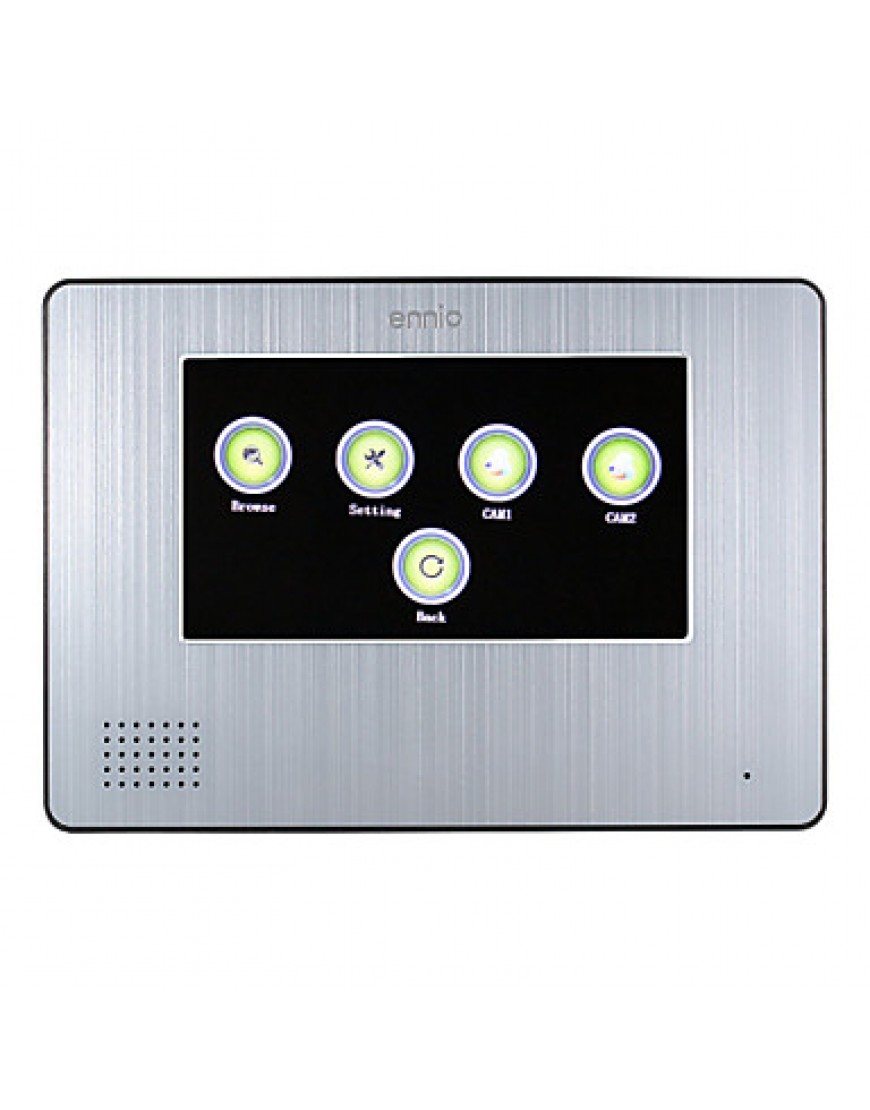 7inch LCD 900TVL Color Video Door PhoneRainproof Night Vision with Record wireless Remote Control Unlock