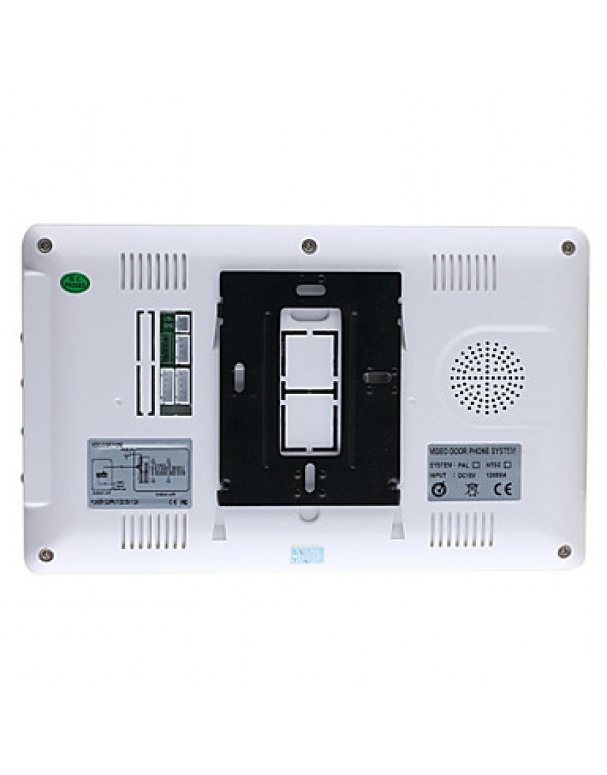 7 Inch Video Door Phone Doorbell Intercom Kit 1-camera 1-monitor Night Vision