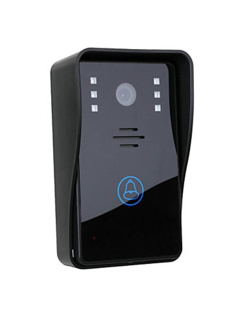  2.4G 7" TFT Wireless Video Door Phone Intercom Doorbell Home Security Camera Monitor DVR