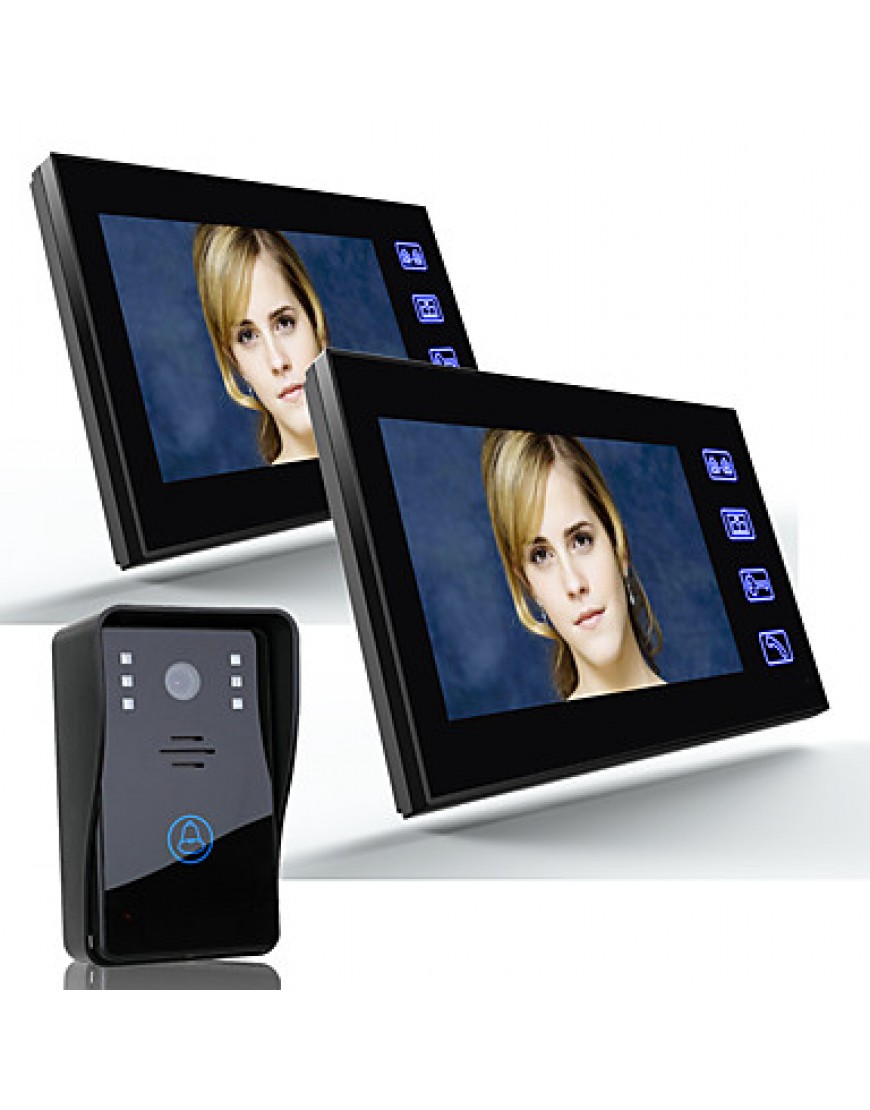 7 Video Door Phone Intercom Doorbell1000TVL Outdoor Security CCTV Camera2pcs Indoor Monitor