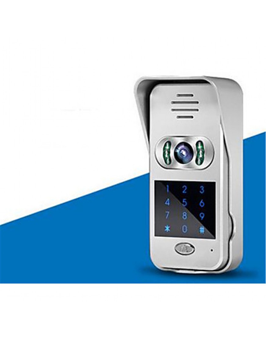 WiFi, Video Intercom Doorbell Villa Scheme Mobile Phone APP Remote Unlocking Monitoring Video Camera Home